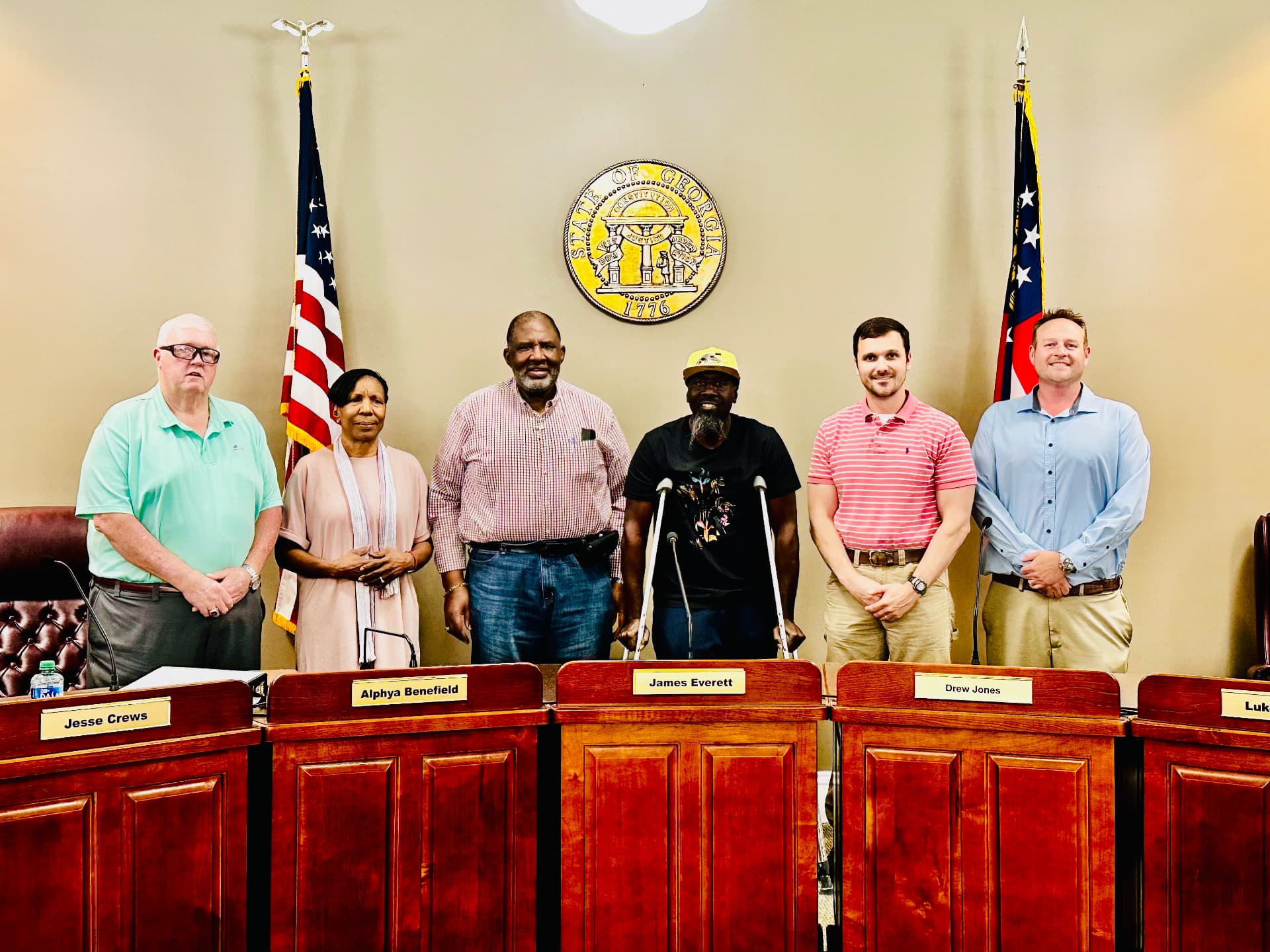 Cover photo for County Commissioners Making It Official